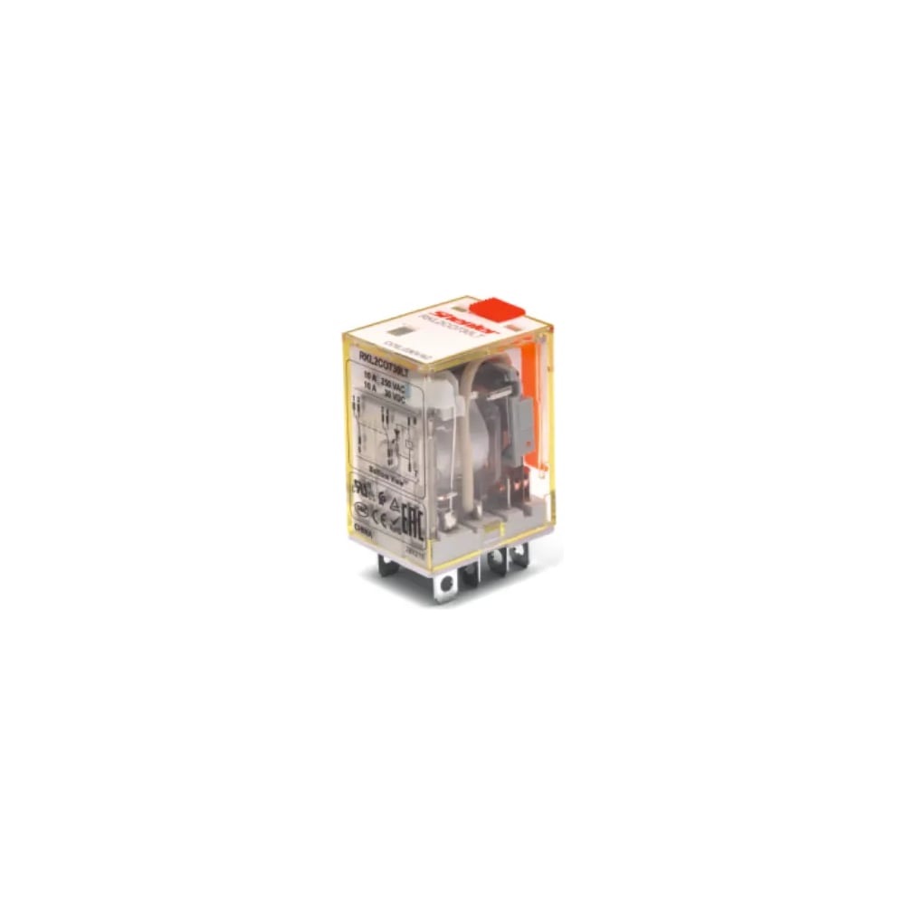 Изображение товара Реле SHENLER НТК Приборэнерго 4CO, 10A,(250VAC/30VDC),12VDC, мех. индикация, тест-кнопка с блокировкой, LED RKL4CO012LT Изображение товара Реле SHENLER НТК Приборэнерго 4CO, 10A,(250VAC/30VDC),12VDC, мех. индикация, тест-кнопка с блокировкой, LED RKL4CO012LT