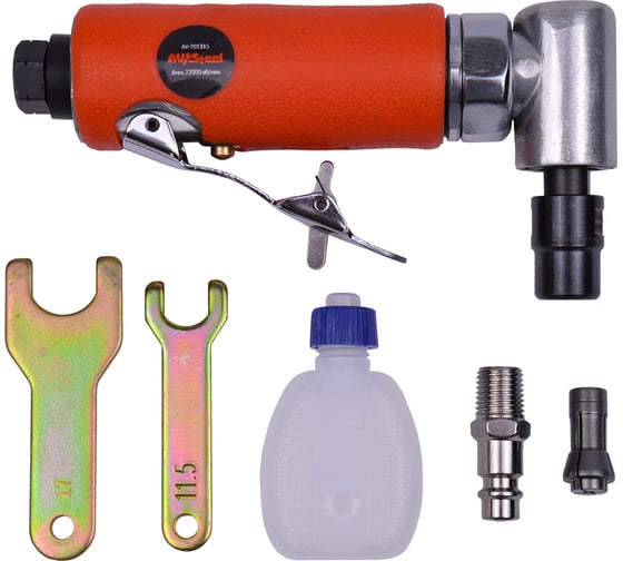 Изображение товара Угловая пневмобормашина AV Steel 6мм, 22000 об\мин, шт AV-701315