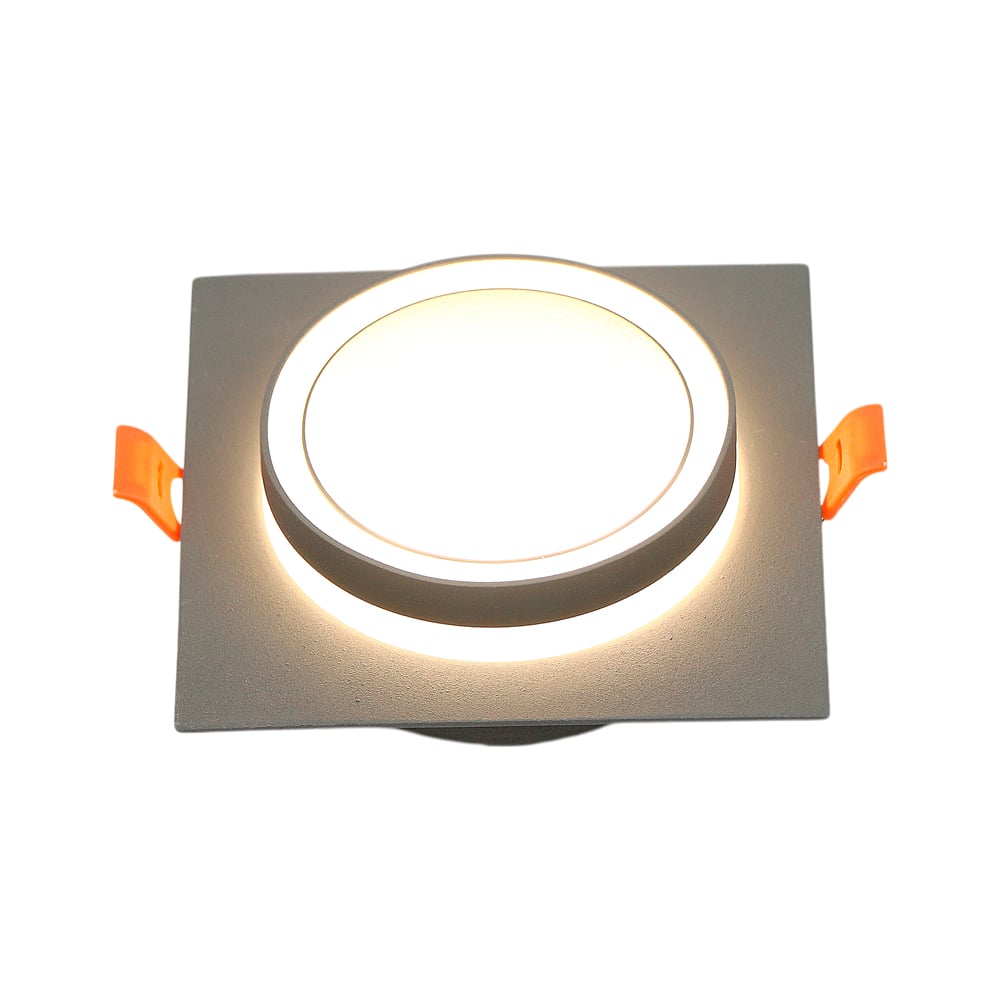 Встраиваемый светильник General Lighting Systems GCL-GX53-H38 Вега квадратный графит 662693