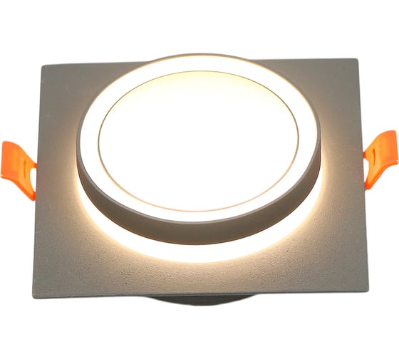 Изображение товара Встраиваемый светильник General Lighting Systems GCL-GX53-H38 Вега квадратный графит 662693
