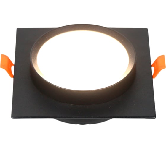 Изображение товара Встраиваемый светильник General Lighting Systems GCL-GX53-H38 Бинар квадратный черный 662694