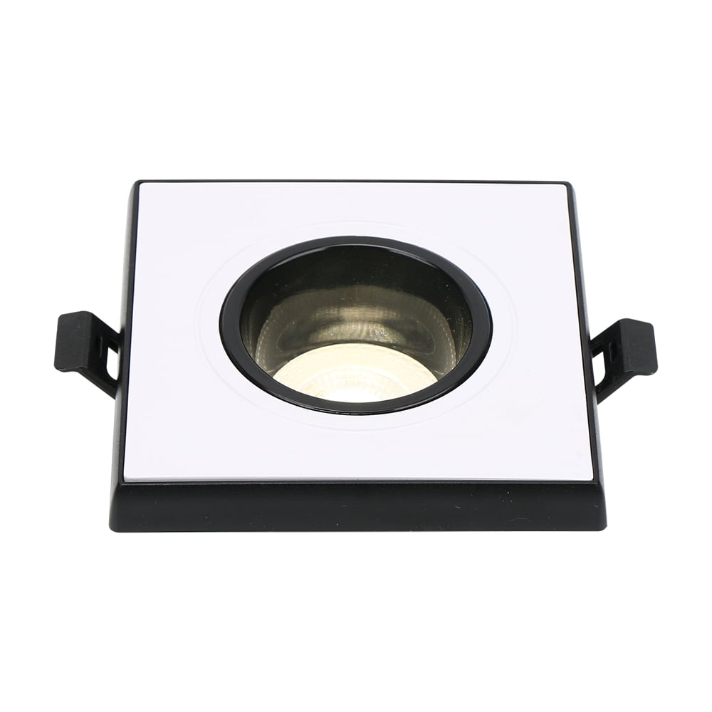 Встраиваемый светильник General Lighting Systems GCL-MR16-SQ-WHITE Монохром белый+черный 661291
