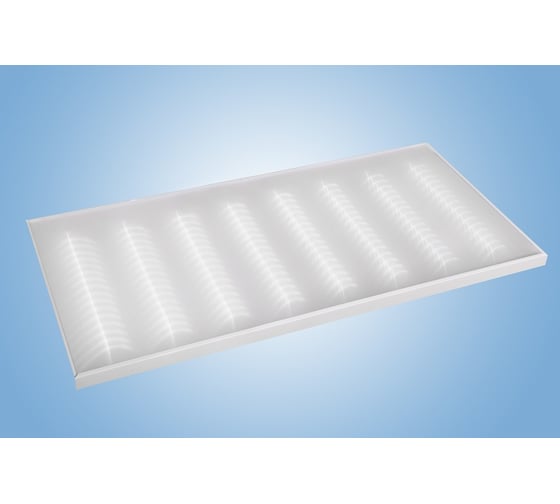 Изображение товара Офисный светодиодный потолочный светильник ВСЕСВЕТОДИОДЫ двойной Aрмстронг 80W-9600Lm 1190х595 1409 vs205-80-mpr-5k