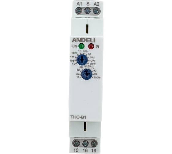 Изображение товара Реле времени ANDELI, задержка выключения, THC-B1 AC230 ADL09-107