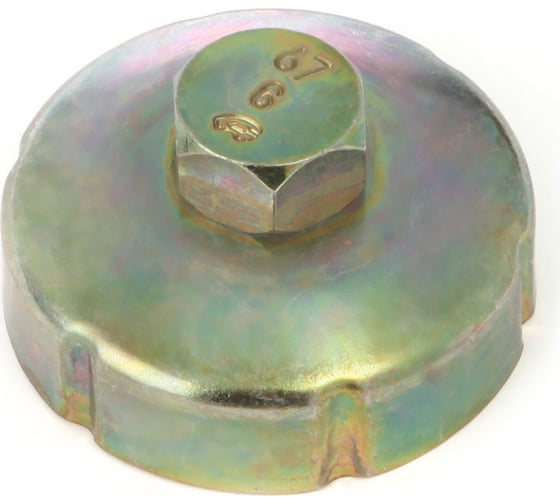 Изображение товара Съёмник масляных фильтров Дело Техники чашка, Ø67 мм, 6 граней 113172 800166