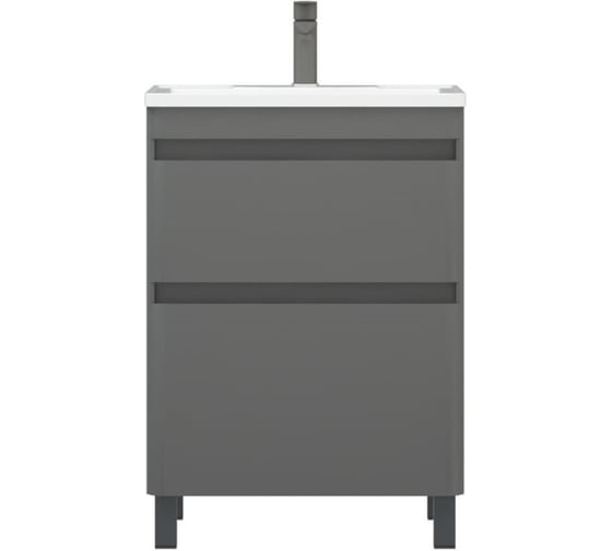 Изображение товара Тумба напольная Corozo Алабама 60 Z2,  графит,  Adel 60 SD-00001633