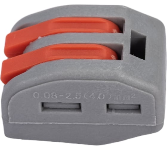 Изображение товара Строительно-монтажная клемма IN HOME СМК 222-412 25шт./упак. 4690612027227