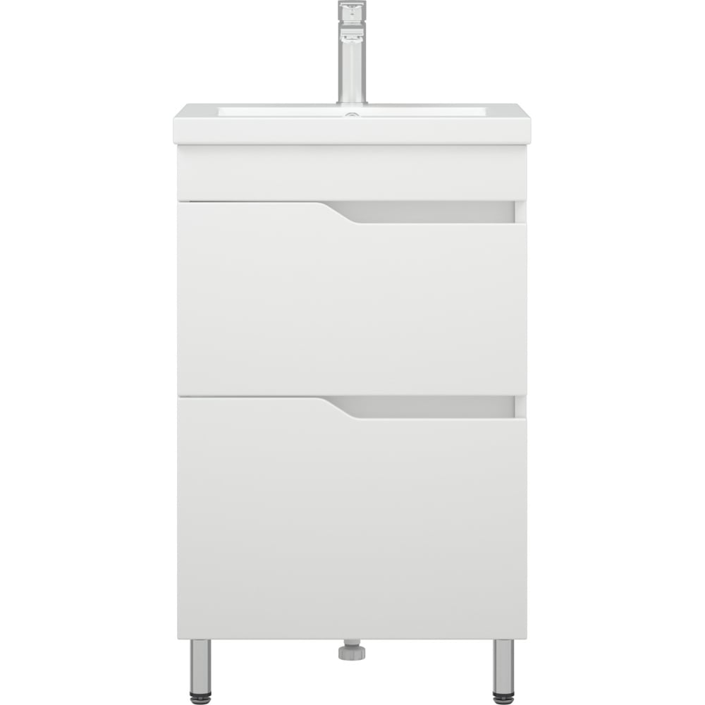 Тумба напольная Corozo Теона 50 Z2, белая, Сомо 50/ Стандарт 50/ Фостер 50 SD-00001511