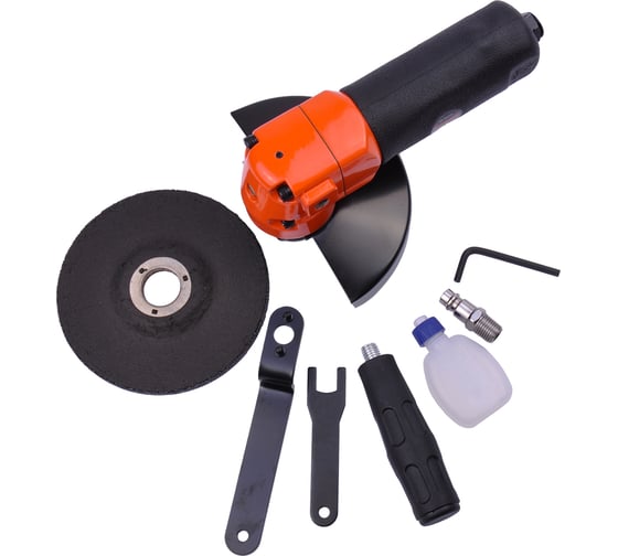 Изображение товара Пневматическая угловая шлифмашина AV Steel 125 мм AV-701319