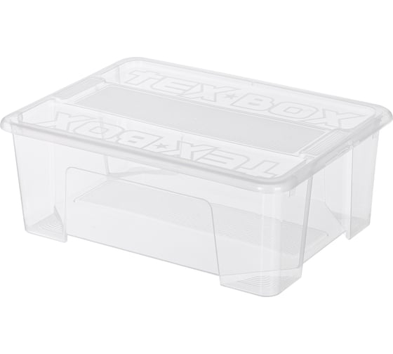Изображение товара Универсальный ящик Econova TEX-BOX 38x28x14 см, 10 л, бесцветный 434207001