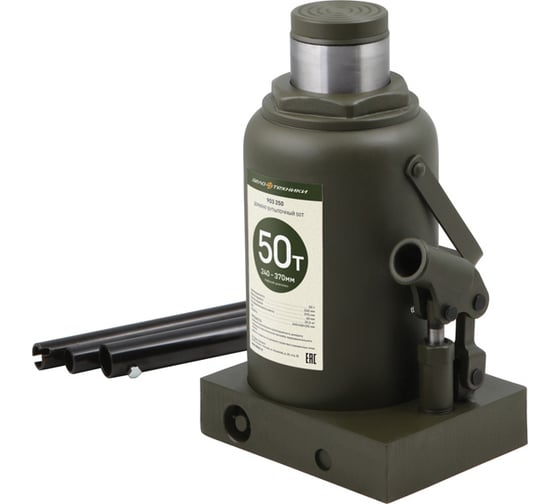 Изображение товара Домкрат гидравлический бутылочный Дело Техники 50 тонн, 240-370мм 903250