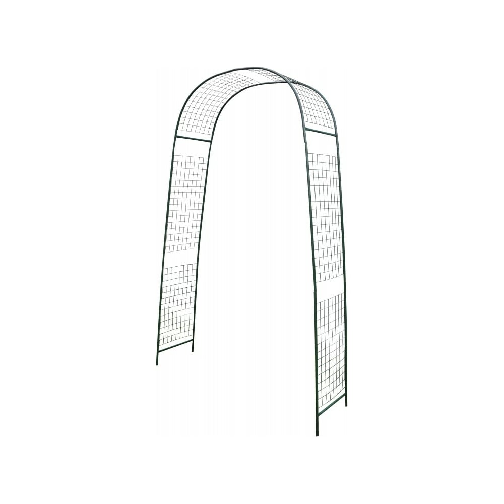 Изображение товара Разборная садовая арка Репка узкая решетка 6934 для вьющихся растений