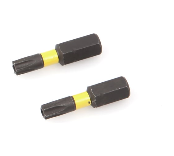 Изображение товара Бита ударная Дело Техники 1/4", Т25 × 25 мм с отверстием, 2шт. 794602