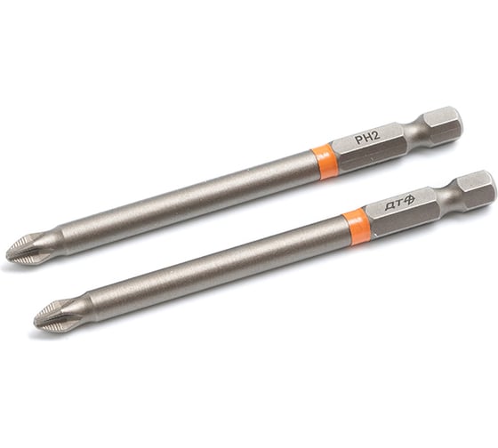 Изображение товара Биты 1/4", PH2 × 90 мм, 2шт. Дело Техники 790252