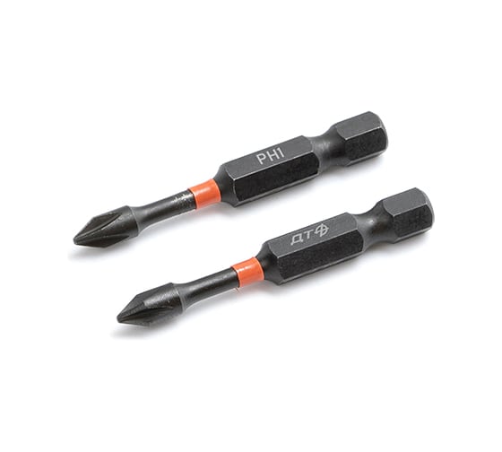Изображение товара Бита ударная Дело Техники 1/4", PH1 × 50 мм, 2шт. 793122