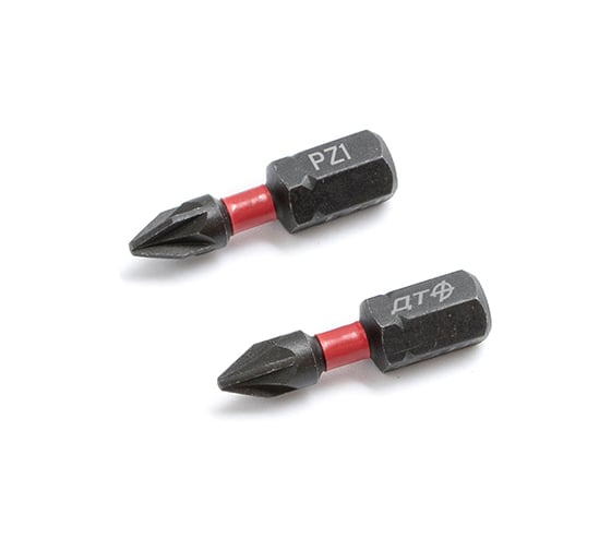 Изображение товара Бита ударная Дело Техники 1/4", PZ1 × 25 мм, 2шт. 793602
