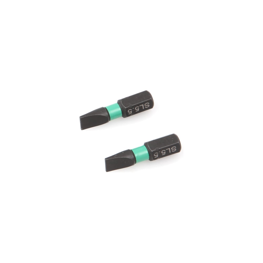 Изображение товара Бита ударная 2 шт SL5.5х25 мм 1/4" Делo Техники ударные торсионные S2