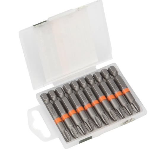 Изображение товара Биты 1/4", PH3 × 50 мм, 10шт. Дело Техники 790325