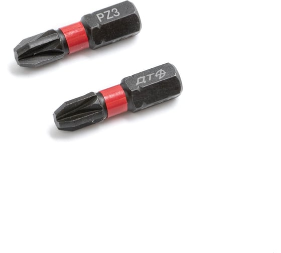 Изображение товара Бита ударная Дело Техники 1/4", PZ3 × 25 мм, 2шт. 793802