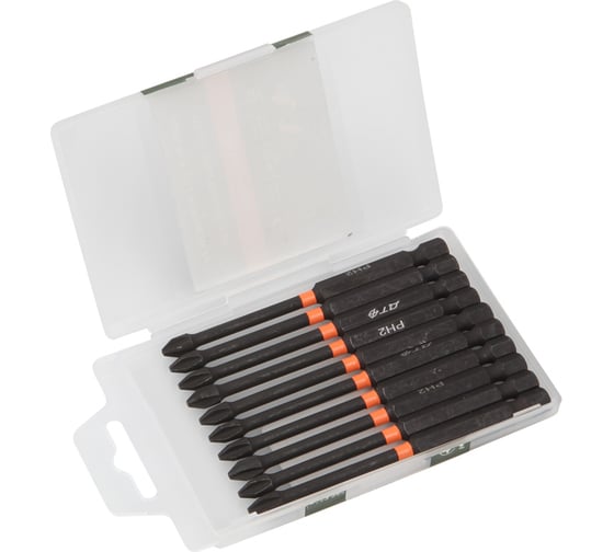 Изображение товара Бита ударная Дело Техники 1/4", PH2 × 90 мм, 10шт. 793255