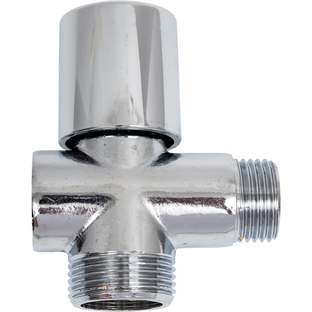 Изображение товара Проходной вентиль для стиральных машин ITAP ННВ 1/2x3/4x1/2 хром 255