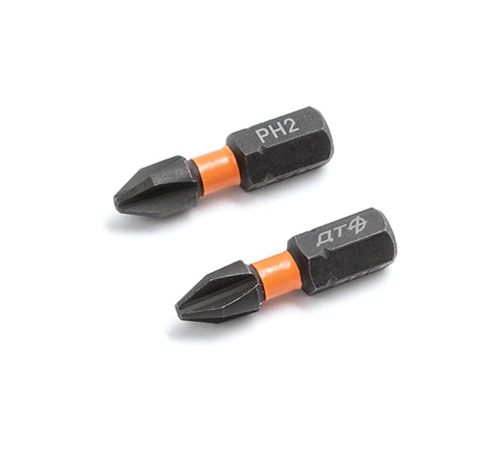 Изображение товара Бита ударная Дело Техники 1/4", PH2 × 25 мм, 2шт. 793202