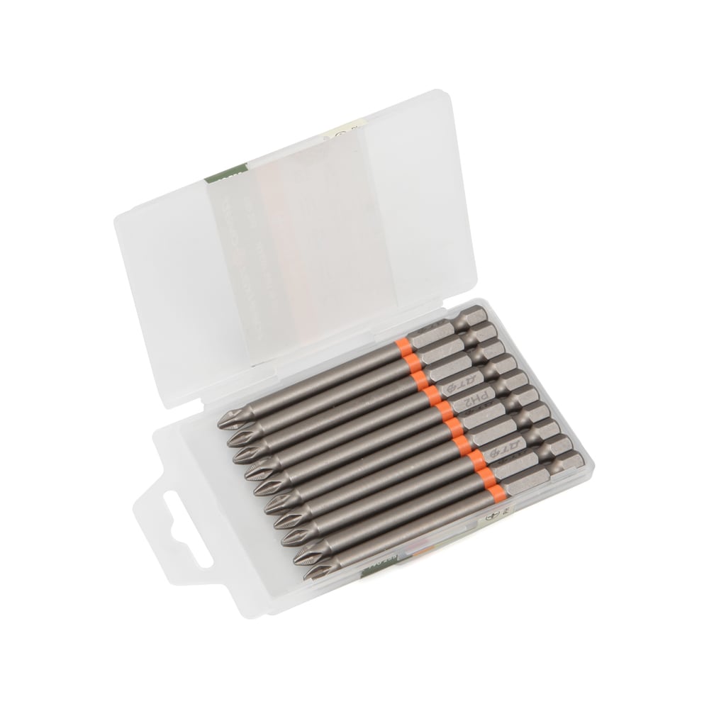 Изображение товара Набор бит для шуруповерта Дело Техники PH2 10 шт 90 мм