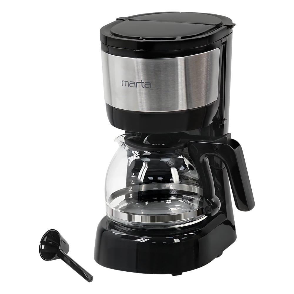 Кофеварка MARTA MT-CM2120A черная 43710