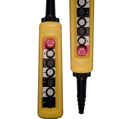 Изображение товара Пульт Briswik ПКТ-60Б-C 6 кнопок 1НО гриб с фиксацией 1НЗ XACA6713.S.BR