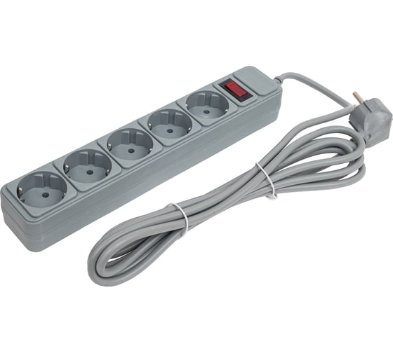 Изображение товара Сетевой фильтр-удлинитель Спутник SP-530 3м