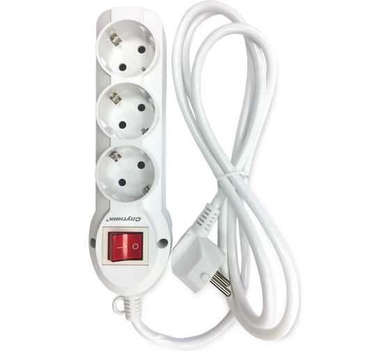 Изображение товара Сетевой удлинитель Спутник S-303 3м