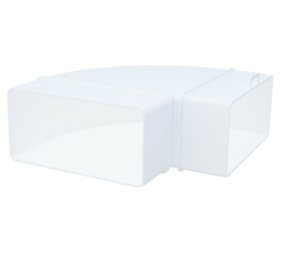 Изображение товара Колено горизонтальное для прямоугольных воздуховодов (55x110 мм; 90°) ВИЕНТО В511КГП