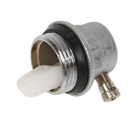 Изображение товара Автоматический никелированный воздухоотводчик для радиаторов ITAP 1" левый 299 L