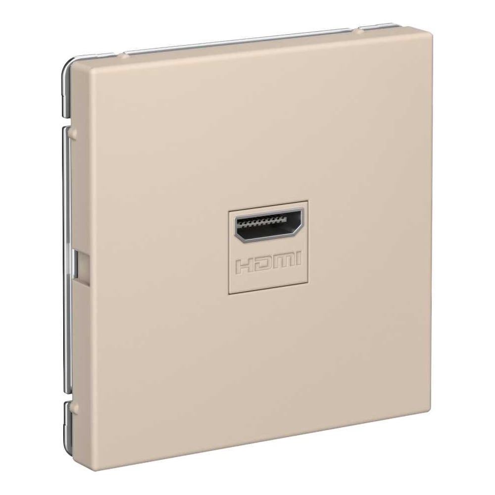 Розетка HDMI Systeme Electric ARTGALLERY механизм, песочный GAL001280