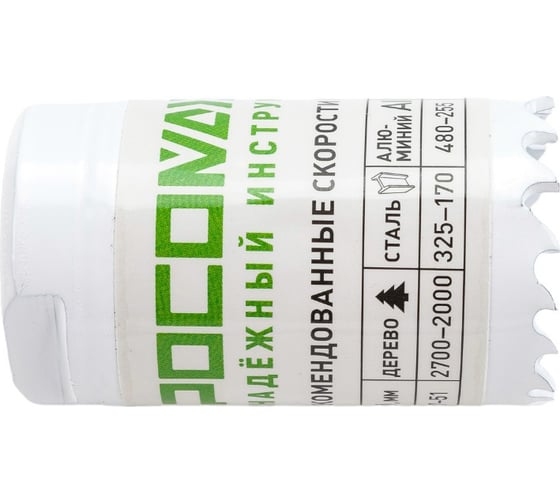 Изображение товара Коронка HSS Bi-Metall Extreme Cobalt 30 мм Росомаха 780030