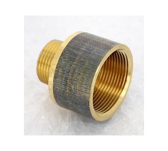 Изображение товара Переходник Viega круглый, НВ 1"х1 1/2", бронза 650858