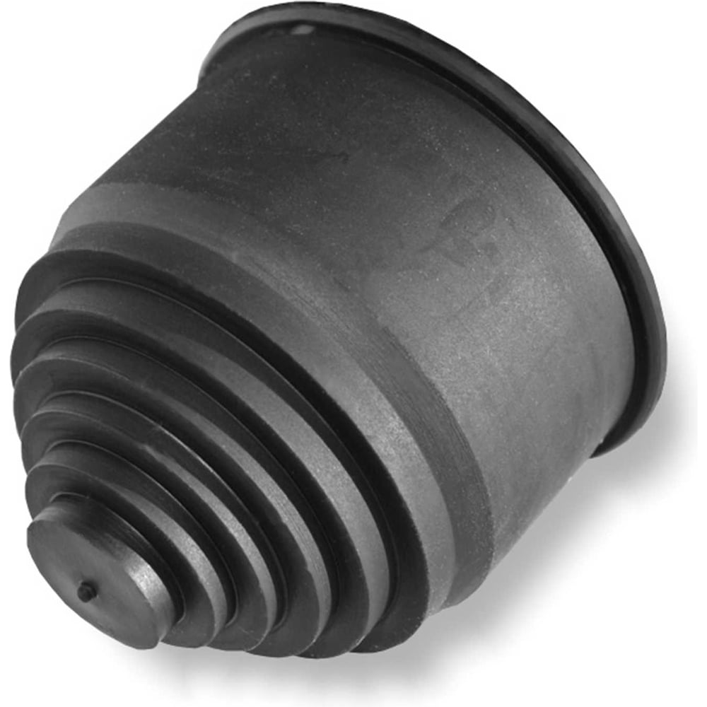 Концевая заглушка Weyer WQE-AD25.5B-k10 фитинг пластиковый, ТРЕ, цвет черный, гофра диам. 25,5 мм, IP66, -40C-+120C, комплект-10 шт. WE2701700-10