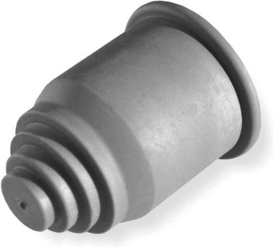 Изображение товара Концевая заглушка Weyer WQE-AD25.5G-k10 фитинг пластиковый, ТРЕ, цвет серый, гофра диам. 25,5 мм, IP66, -40C-+120C, комплект-10 шт. WE2700600-10