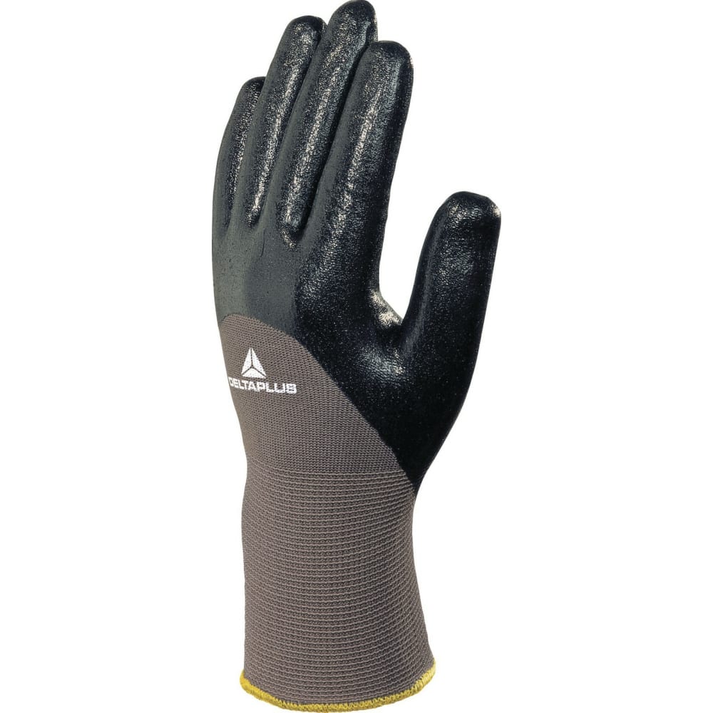 Купить Полиамидные перчатки Delta Plus, VE713, черный, полиамид, нитрил