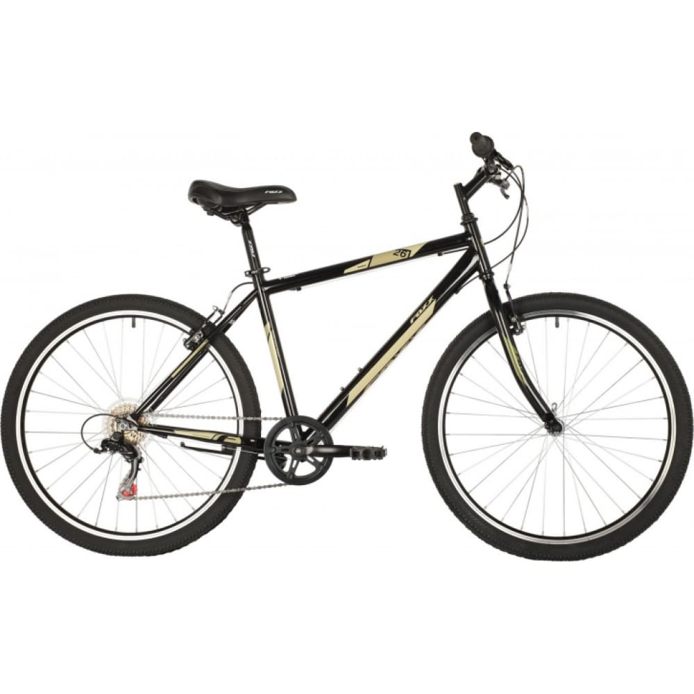 Купить Велосипед FOXX, 26SHV.MANGO.18BG1, горный, черный/бежевый