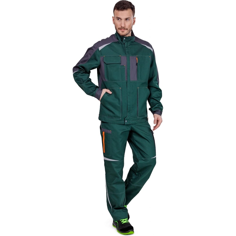 Куртка Эксперт Спецодежда Алатау зеленый/серый NEW р. 44-46, рост 182-188 6446000360388
