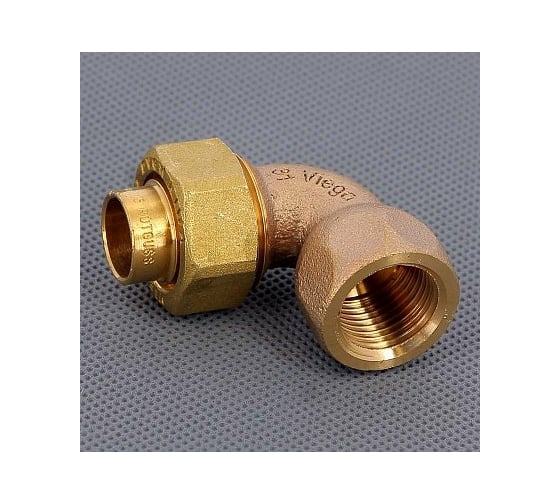 Изображение товара Разъемное соединение Viega пайка-В 15х1/2", угловое 114787