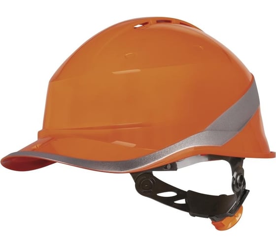 Изображение товара Защитная каска Delta Plus DIAMOND VI WIND из ABC с вентиляцией, оранжевая DIAM6WTRORFL
