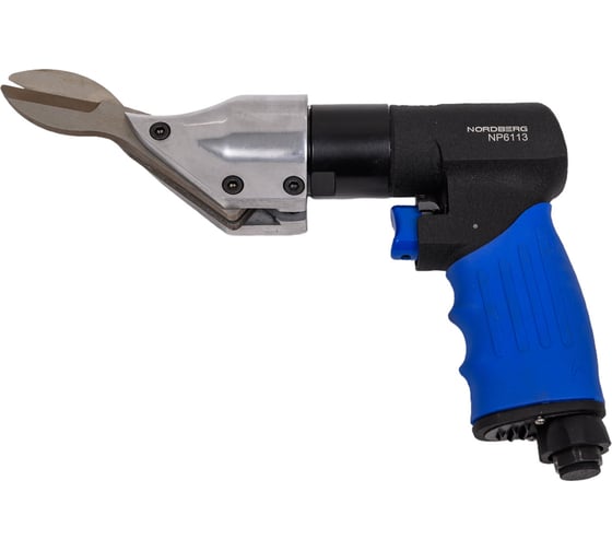 Изображение товара Пневмоножницы с пистолетной рукоятью NORDBERG 2200 ход/мин, сталь до 1.5 мм NP6113