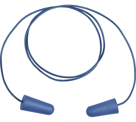 Изображение товара Детектируемые беруши из полиуретана Delta Plus CONICDE010 (SNR 36 DB) CONICDE010BL