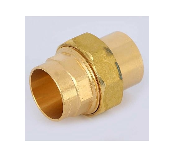 Изображение товара Разъемное соединение Viega пайка-пайка 35х35, с плоской прокладкой 176174