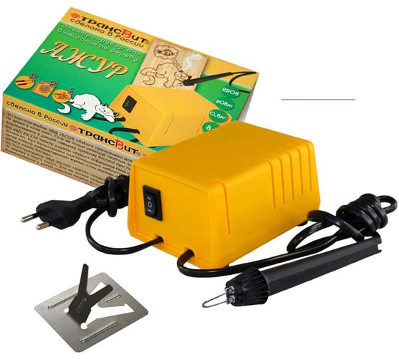 Изображение товара Электроприбор для выжигания по дереву Трансвит Ажур ТР-23913 1221016