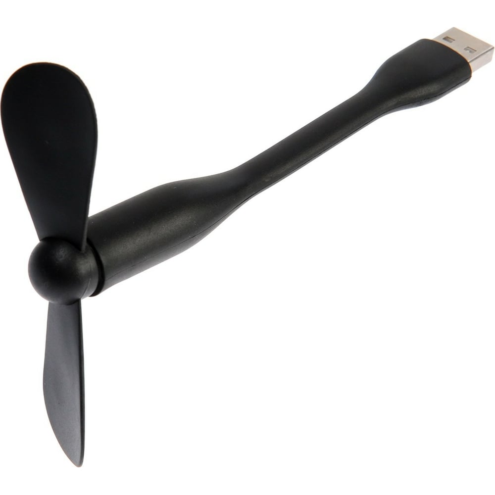 Изображение товара Вентилятор LUAZON с гибким корпусом LOF-05 11 см USB черный