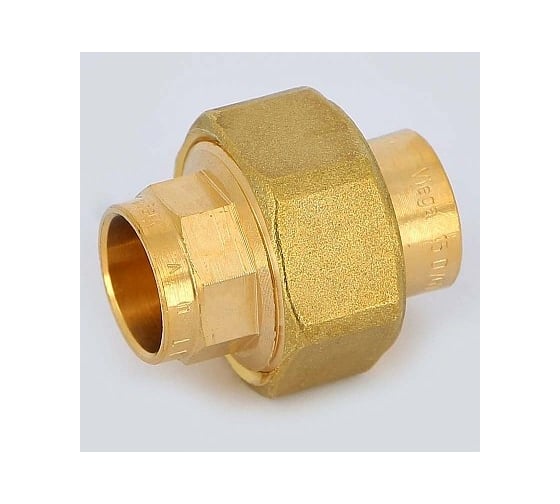 Изображение товара Разъемное соединение Viega пайка-пайка 15х15, с плоской прокладкой 110239