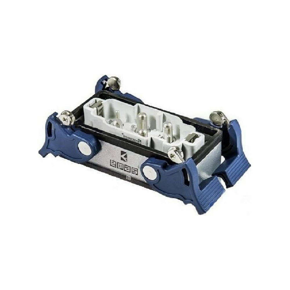 Изображение товара Вилка кабельная низкая с 6 полюсами и 4 фиксатором Emas EBM806FM44